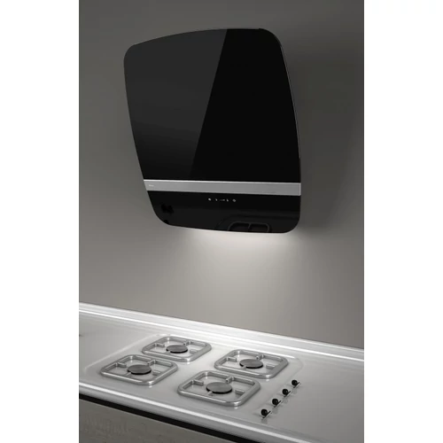 SLTC-90 fekete üveg fali páraelszívó