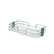 CC40AS FÉMKOSÁR BELSŐ FÉMRÁCS 346×93×410mm KRÓM-FEHÉR